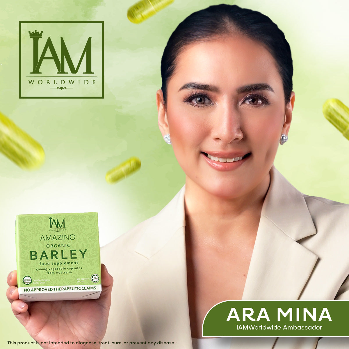 Amazing Organic Barley Capsules