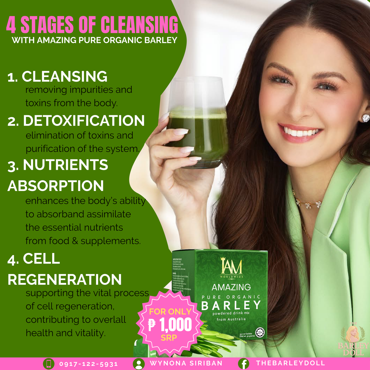 AMAZING Pure Organic Barley